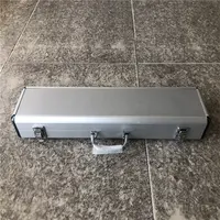 Aluminum Gun Case, Hard Proof Equipment, Silver, Wholesale