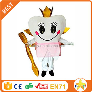 Funtoys peluche Golden <span class=keywords><strong>regina</strong></span> dente <span class=keywords><strong>Costume</strong></span> mascotte - Product Image 5