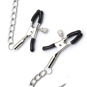 Balle à mordre en silicone de taille moyenne, amusante et <span class=keywords><strong>sexy</strong></span>, pour femmes, avec chaîne/anneau de clip à lait en acier inoxydable, bouchon buccal, jeu de rôle, jouet pour adultes - Product Image 5