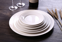 Assiette de table en céramique, vente en gros 1 pièce, assiette plate en céramique, pour le dîner, vente en gros