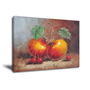 Trang Trí Nhà Bếp Hiện Đại Nhà Hàng Tĩnh Vật Handmade <span class=keywords><strong>Canvas</strong></span> Nghệ Thuật Tranh Sơn Dầu Trái Cây - Product Image 2