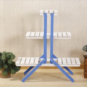 Hohe Qualität 3 Tier Holz Anlage Rack Blume Display <span class=keywords><strong>Stand</strong></span> - Product Image 4