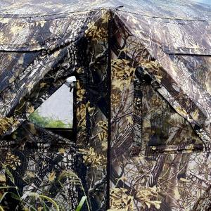 도매 가을 야외 위장 폴리 에스테르 내구성 팝 휴대용 사냥 텐트 대피소 지상 사슴 사냥 <span class=keywords><strong>2</strong></span> 인용 - Product Image 3