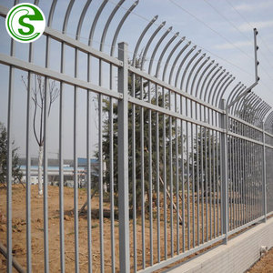 سياج معدني عالي الأمان ، سياج اقتصادي للحديقة من شريط عمودي ، سياج أنبوبي - Product Image 2