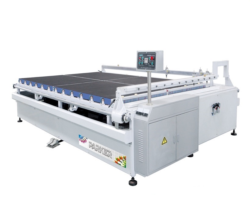 Новое состояние и станок для резки стекла, станок для резки стекла