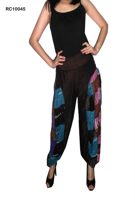 Baggy Cropped Trousers In Multi Colors (Sizes 8-26 - Foto 11