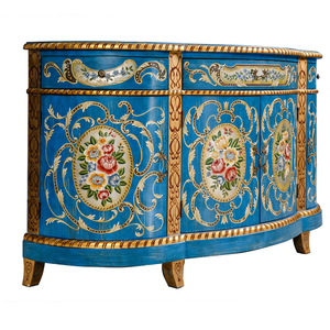 Mobile Buffet Lucido per <span class=keywords><strong>Arredamento</strong></span> Casa, Credenza con Cassetti, Mobile Laterale Colorato in Legno, Stile <span class=keywords><strong>Moderno</strong></span> Cinese <span class=keywords><strong>Antico</strong></span> Personalizzabile - Product Image 5