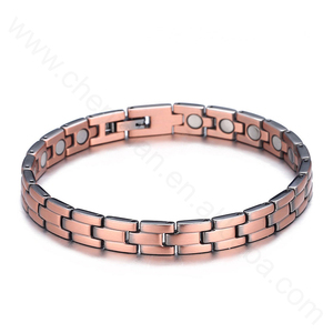 Bracelet magnétique tressé en cuivre pour l'arthrite – Collection Hot Sale - Product Image 6