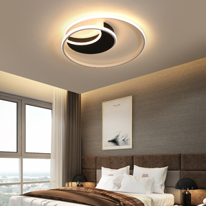 Lustre Plafonniers LED Lampe Pour Salon Chambre Étude Chambre Déco Maison Moderne <span class=keywords><strong>Blanc</strong></span> Plafonnier <span class=keywords><strong>mont</strong></span>é en surface - Product Image 1