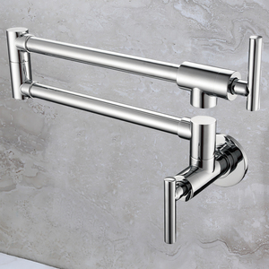<span class=keywords><strong>Rubinetto</strong></span> da Parete per Lavello con Doppio Snodo Girevole e Prolunga - Product Image 3
