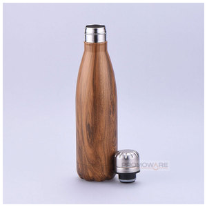 Termo de doble pared personalizado, botella de agua con aislamiento al vacío de 500ml, de acero inoxidable, para deportes en frío y caliente - Product Image 6