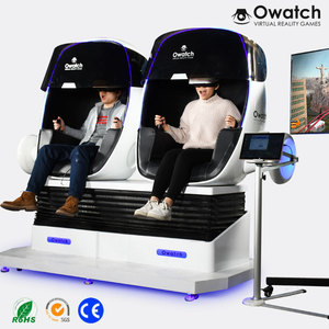 2 asientos Parque de Atracciones máquina de juego <span class=keywords><strong>infantil</strong></span> 9d cine simulador virtual realidad 9d cabina cine - Product Image 2