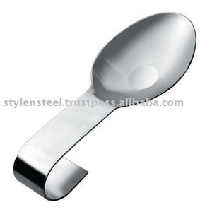 Supporto per cucchiaio per mestolo da cucina in acciaio inossidabile con poggia cucchiaio pesante per piano cottura a prezzo all'ingrosso - Product Image 4