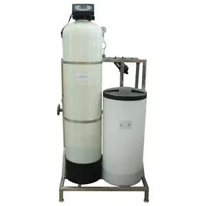 Ion exchange resin regeneration 3000L/hr single tank water softener to remove hardness to protect boiler