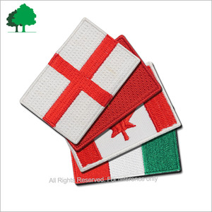 Patchs écussons brodés personnalisés, produit de haute qualité, pour drapeau, pièces
