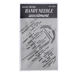 Herramientas <span class=keywords><strong>de</strong></span> mano <span class=keywords><strong>de</strong></span> reparación, tapicería, lona, cuero, costura, agujas #18055, 7 Uds. Por juego - Product Image 5