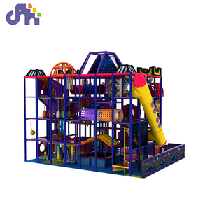 Usine de Guangzhou fournitures de Domerry espace thème toboggan fosse <span class=keywords><strong>à</strong></span> <span class=keywords><strong>balles</strong></span> enfants en bois <span class=keywords><strong>Jungle</strong></span> Gym labyrinthe aire de jeux intérieure - Product Image 3