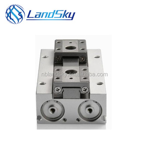Mesin aktuator pneumatik Mini sistem akutasi pneumatik S MC kualitas tinggi Gripper udara profil rendah seri MHF2 MHF2-8D - Product Image 5