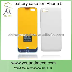 venda quente rohs bateria case para iphone5