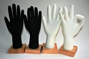 <span class=keywords><strong>Mano</strong></span> <span class=keywords><strong>de</strong></span> Maniquí Flexible Ajustable <span class=keywords><strong>de</strong></span> Plástico Suave para Exhibición <span class=keywords><strong>de</strong></span> Joyería y Guantes - Product Image 3