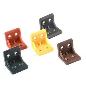 Promotion ready to ship Plastic L shape angle shelf bracket plastic bracket VT-12.018