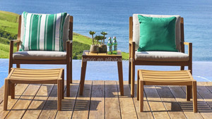 Tissu de canapé extérieur tissé technique pour jardin 4 ensembles avec 5 ans de garantie - Product Image 5