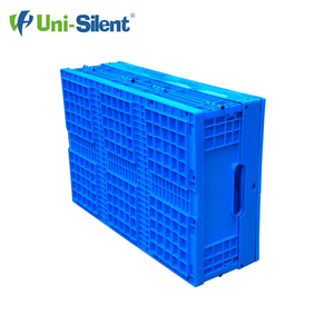 Uni-Silent Impilabile In Plastica Contenitori Di Stoccaggio Pieghevole Scatola di Plastica Fatturato Crate LX6040195C - Product Image 2