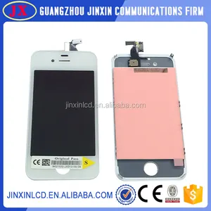Çin tedarikçisi fabrika fiyat yedek sayısallaştırıcı ile iphone 4 s için cep telefonu lcd dokunmatik