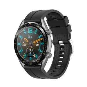 <span class=keywords><strong>Cinturino</strong></span> in silicone per <span class=keywords><strong>Huawei</strong></span> Watch GT 46mm Sport Smart Watch - Product Image 1
