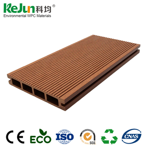 Fábrica laminado WPC jardín antideslizante plástico de madera cubiertas hueco <span class=keywords><strong>pisos</strong></span> de ingeniería - Product Image 1