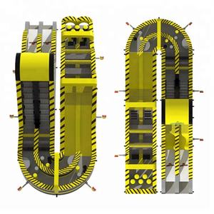 Pista de Obstáculos Inflable Nuclear Toxic Atomic Rush de Tonle en Venta - Product Image 5