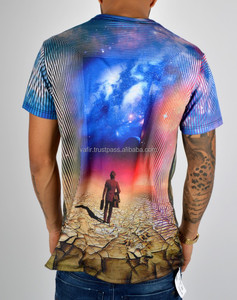 Meilleure vente en gros sublimation personnalisé partout impression t-shirt usine d'impression au Pakistan - Product Image 2
