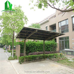 Moderne cantilever d'ombre de stationnement de voiture avec des matériaux de construction bon marché - Product Image 1
