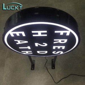 กลางแจ้งรอบพลาสติกสูญญากาศขึ้นรูปกล่องไฟบาง - Product Image 4