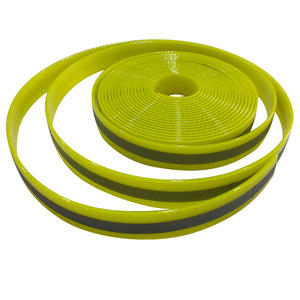 도매 탄성 웨빙 스트랩 유연한 TPU 코팅 나일론 가방 방수 반사 가죽 끈 칼라 신발 홈 섬유 - Product Image 3