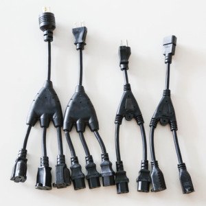 Cordon D'alimentation Standard Câble Diviseur (NEMA 5-15 P à <span class=keywords><strong>2x</strong></span> IEC-320-C13) - Product Image 1