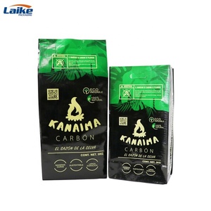 Bolsa de embalaje de carbón de papel Kraft de doble capa con impresión personalizada 4kg <span class=keywords><strong>5kg</strong></span> para briquetas de carbón - Product Image 6