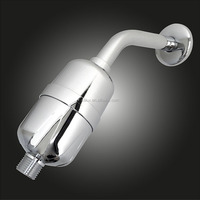 Filtre à eau de douche par Calux - Système de filtration de pomme de douche à haut débit pour éliminer le chlore et purificateur d'eau de bain