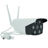 Cámara de Vigilancia IP Inalámbrica Impermeable de 1080p con Cobertura de 360 Grados para Seguridad en el Hogar y Exteriores, Conectividad Wifi con Código QR, Incluye Nube
