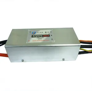 Motor sem escova rc esc 22s 380a esc, modelo de aeronave