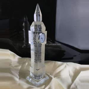 Small Bridge Wholesale Customization London <strong>Big</strong> Ben Souvenir Gifts 3d <strong>Crystal</strong> Building Model Sandblasting Glass <strong>Crystal</strong> Model - Product Image 2