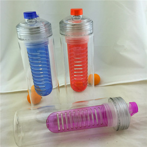 Nueva Botella de Agua Infusor Fruta Infusión Bpa Beber Jugo Botella tritan deportes botella con filtro de frutas - Product Image 6