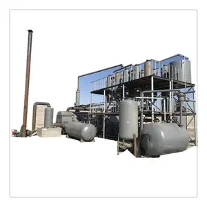 New nenergy Diesel Oil Pyrolysis to tire oil Distillation Plant