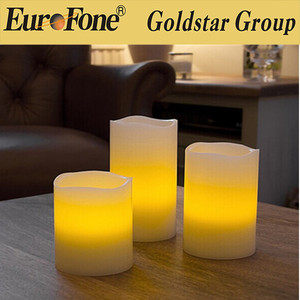 El parpadeo de la <span class=keywords><strong>vela</strong></span> de cera sin llama a prueba de viento con mando a distancia - Product Image 2