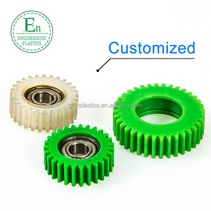 OEM moldeado por inyección PA1010 NYLATRONGSM nailon helicoidal engranaje de plástico - Product Image 2