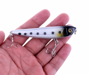 Señuelo de pesca de lápiz flotante de simulación, 9,8g, 85mm, cebo Artificial, sábalo, Wobbler, señuelo de lubina, aparejos de pesca - Product Image 5