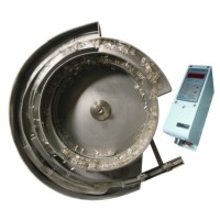 Alimentateur vibratoire électromagnétique à 3 broches pour feuilles minces, lamelles, flocons, plaques, lamines, feuilles, tranches, bols