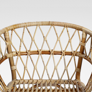 Chaise en rotin naturel de conception de loisirs moderne de haute qualité pour meubles de salon extérieur directement du fabricant d'Indonésie - Product Image 3