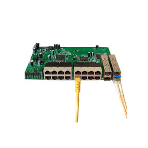 <span class=keywords><strong>Switch</strong></span> PoE Inverso GXCOM a <span class=keywords><strong>16</strong></span> Porte 10/100/1000Mbps con Supporto VLAN, 4 Porte SFP Gigabit, Capacità 12.8G, Full-Duplex e Half-Duplex - Product Image 1