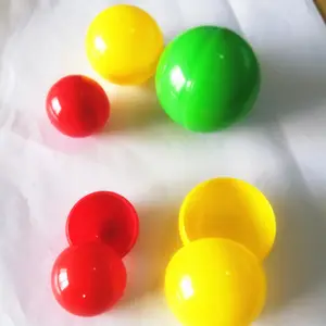 Wholesale Coloful Openable Hollow Plastic Lottery Balls